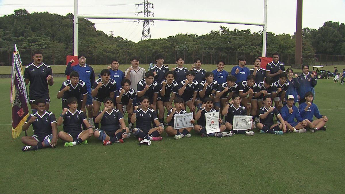 全国高校ラグビー県予選決勝　大分東明高校が優勝　3年連続5回目の花園出場へ