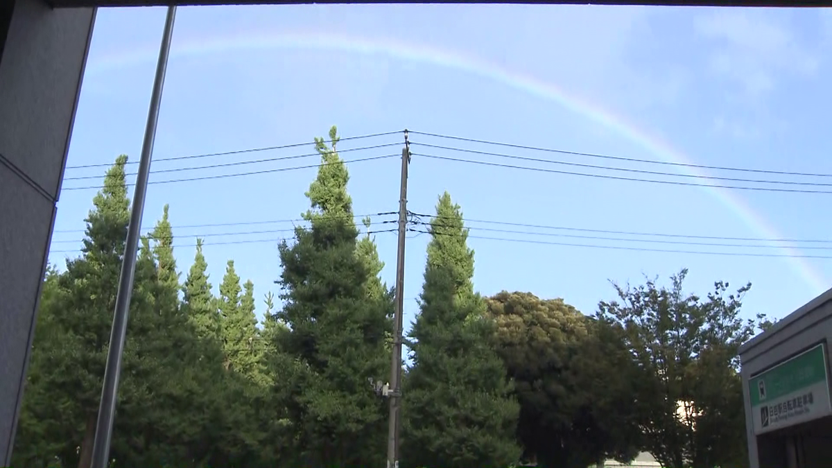 【夏の甲子園】祝福の“虹”　107年ぶり日本一の慶応　地元の日吉にかかる