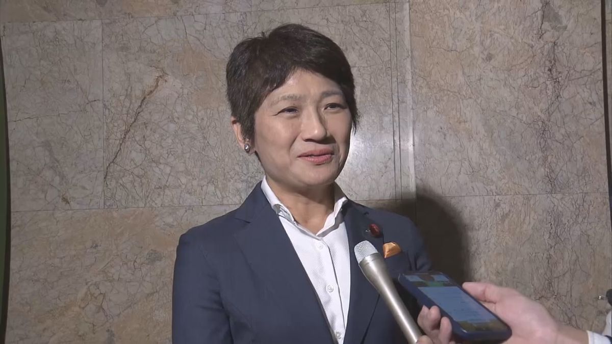 衆院法務委員長に就任した西村智奈美氏（立憲民主党）