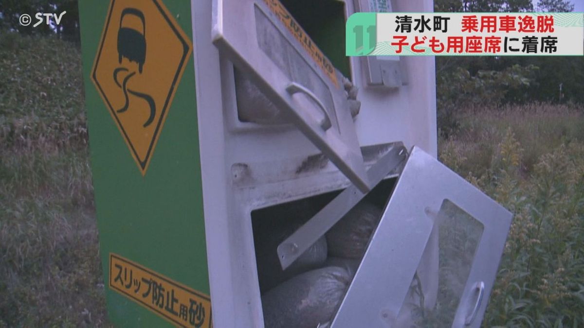 【続報】チャイルドシートに乗っていたが…姉弟重体　一家４人乗車の車が路外逸脱　北海道日勝峠