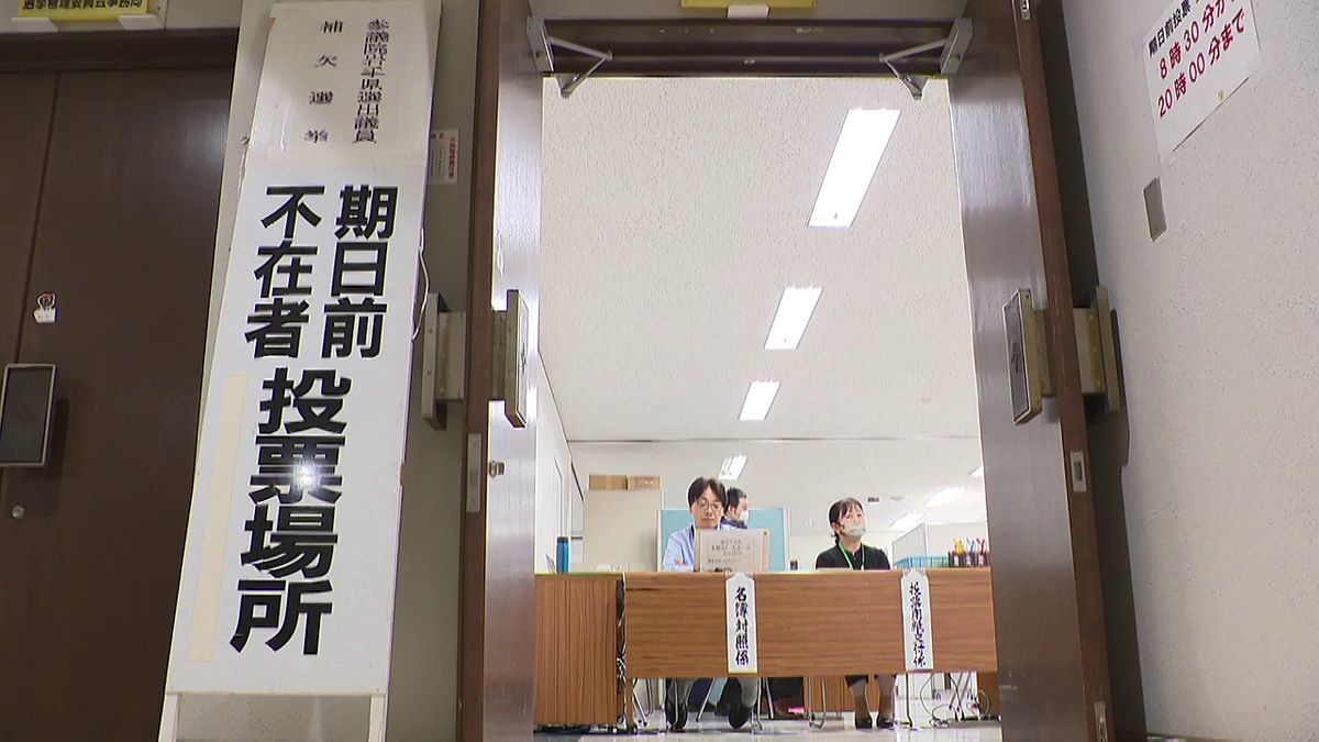 参院補選　期日前投票率0.15パーセント(13日現在）　前回比1.97ポイント下回る　岩手県