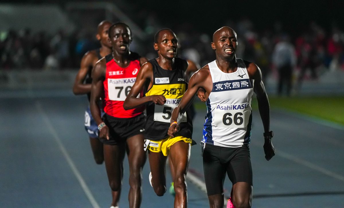 5000mで学生記録を樹立した東京国際大の留学生・リチャード選手
