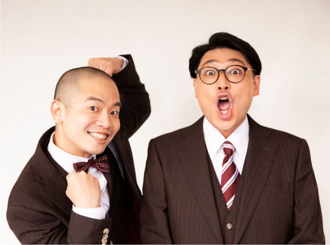 お笑いコンビ・ゾフィー（左から）上田航平さん、サイトウナオキさん