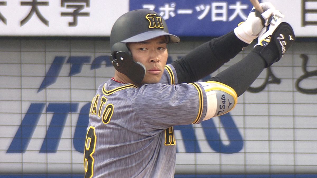 虎怪物ルーキー佐藤輝明　プロ初安打がＨＲ