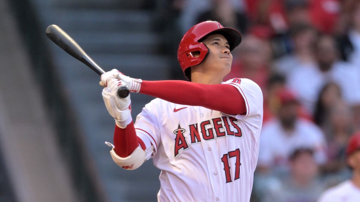 エンゼルス・大谷翔平選手（写真：USA TODAY Sports/ロイター/アフロ）