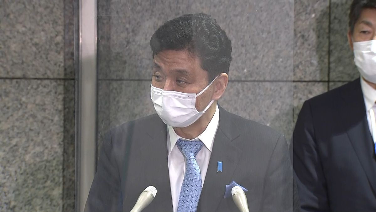 北ミサイル“１発はＥＥＺ外”　岸防衛相