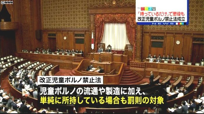 児童ポルノ“所持”も禁止に 改正法が成立｜日テレnews Nnn