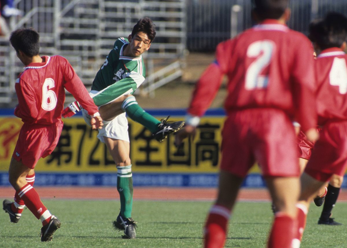 72回大会　中田英寿（写真：全国高体連サッカー専門部）