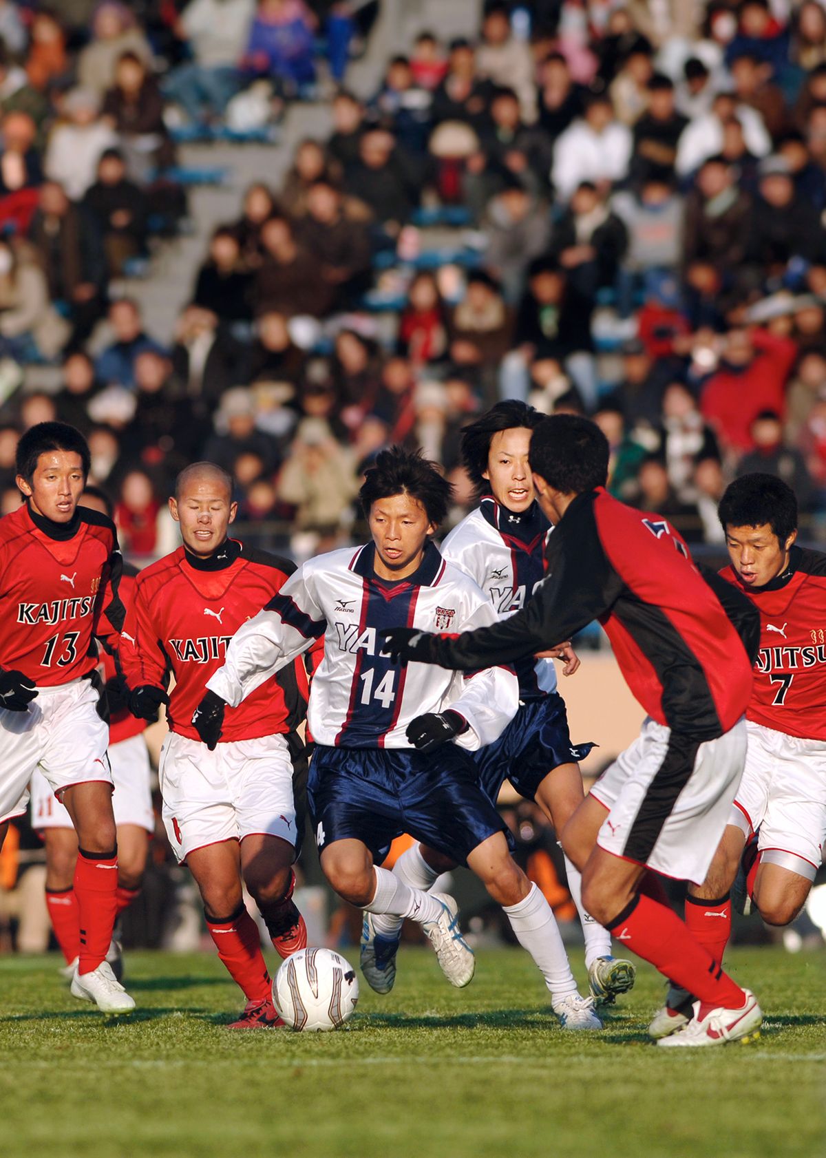 84回大会　乾貴士（写真：全国高体連サッカー専門部）