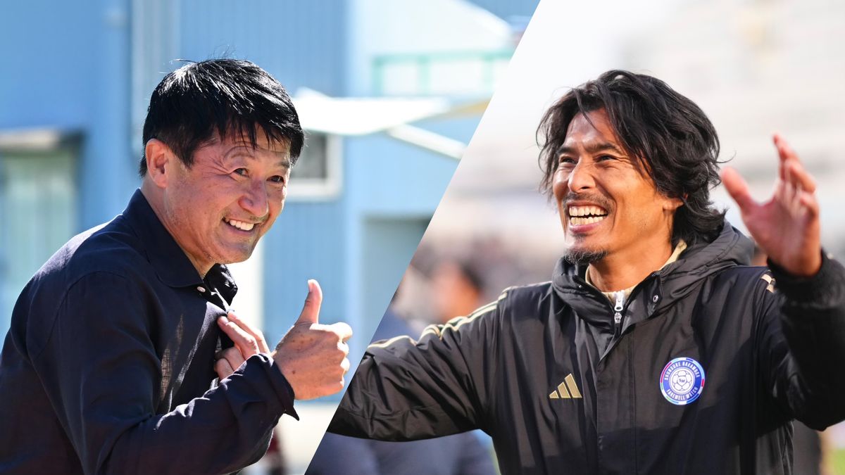 武田修宏さんと中澤佑二さん(写真:SportsPressJP/アフロ)(写真:アフロスポーツ)