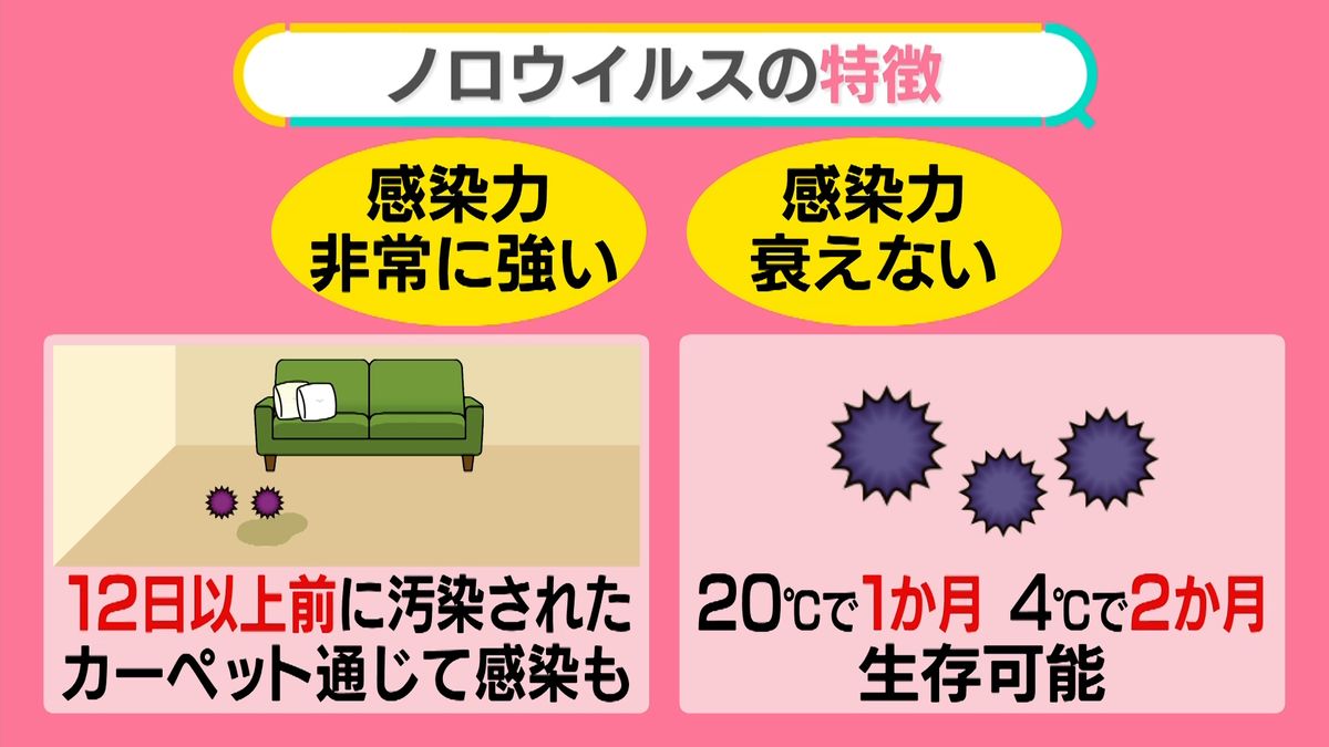 なぜ冬場に多い？ノロウイルス　アルコール消毒は“効果なし”　主な感染経路、注意すべきは…？【#みんなのギモン】