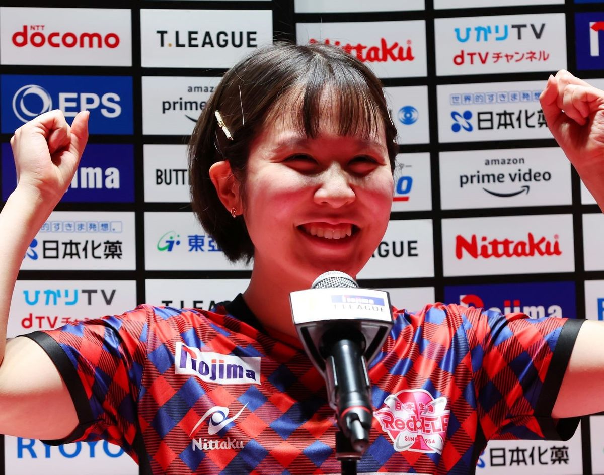 平野美宇　人生初の始球式終え「幸せな時間をありがとうございました」
