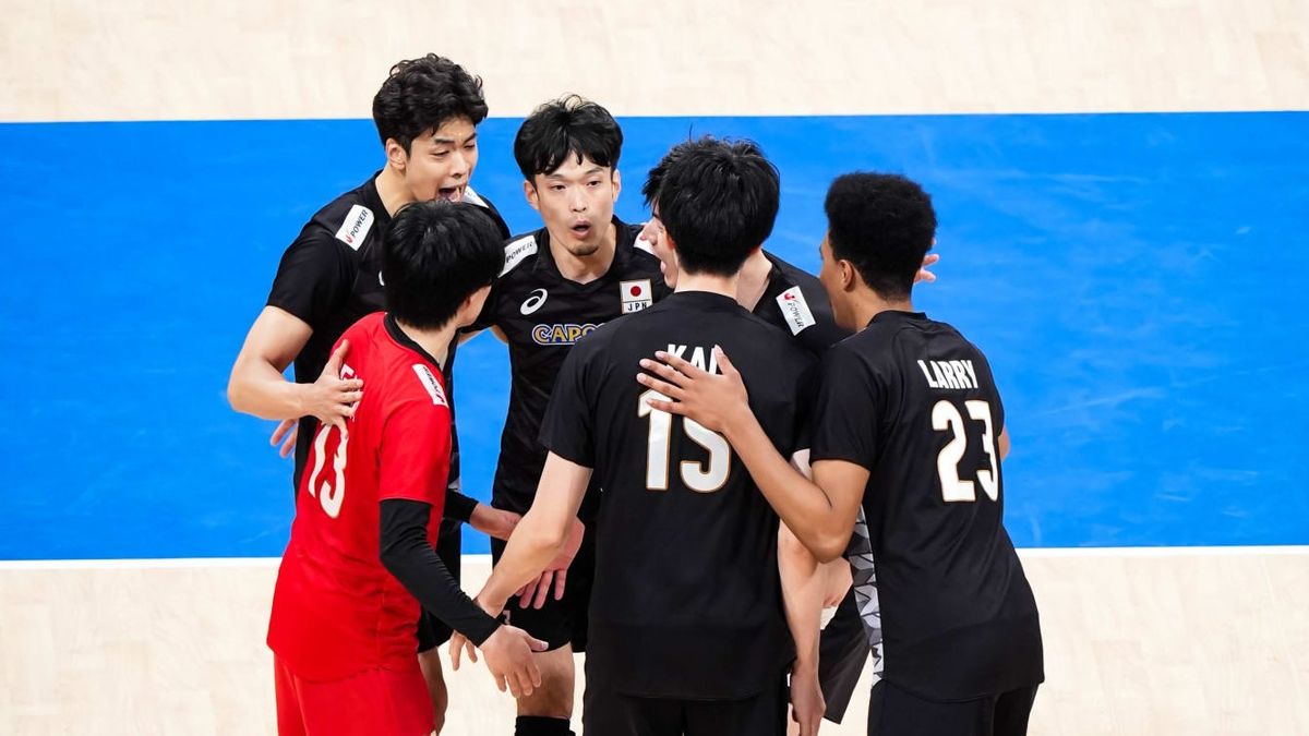 日本はアメリカにストレート勝利(C)volleyballworld.com