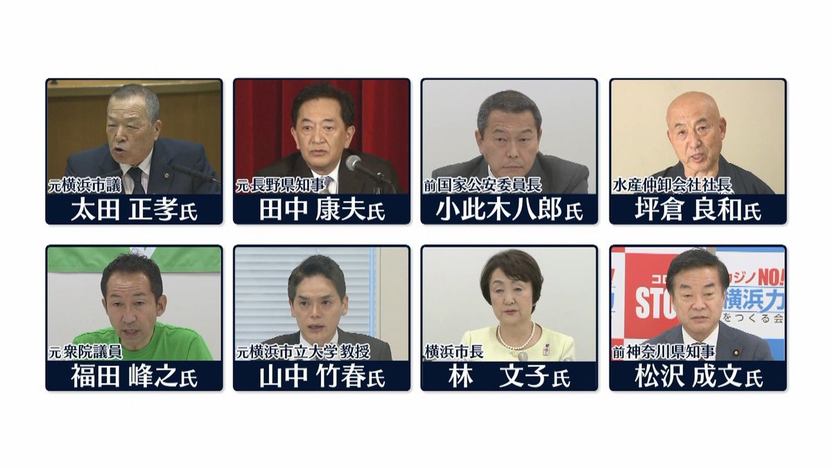 横浜市長選　投票率２３．８８％（１６時）