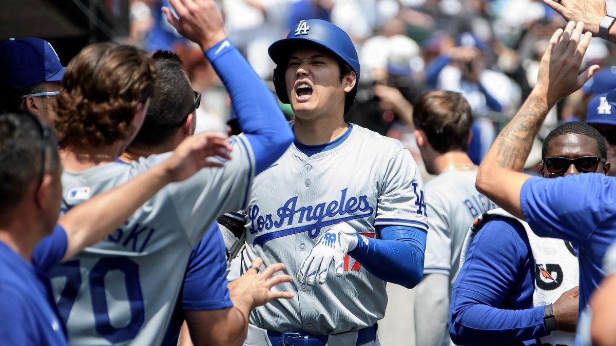 日本人初メジャー200号を達成したドジャース・大谷翔平選手（写真：USA TODAY Sports/ロイター/アフロ）