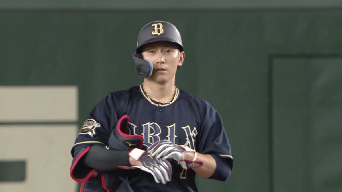 オリックス西川龍馬選手（画像:日テレジータス）