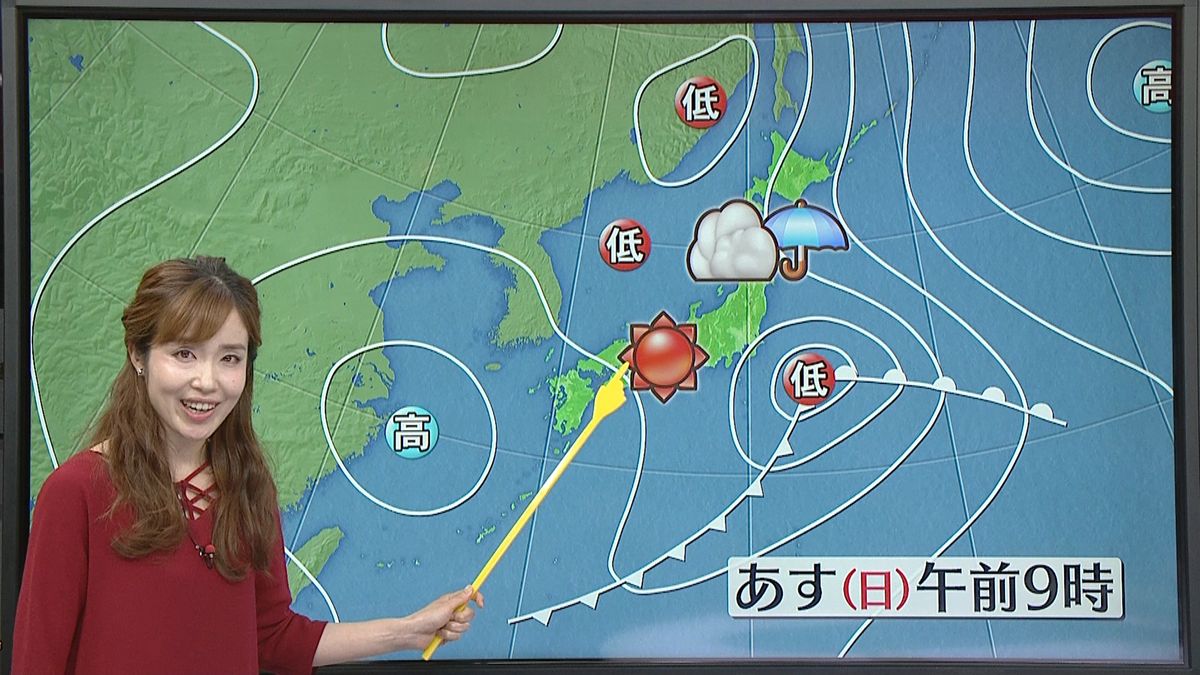 【天気】西から回復…晴れのエリア広がる　北日本では不安定な空模様