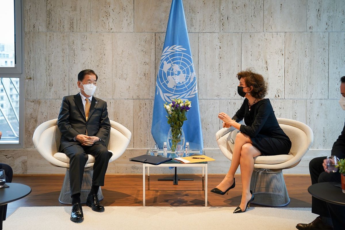 韓国外相「佐渡島の金山」に“強い懸念”ユネスコトップと会談