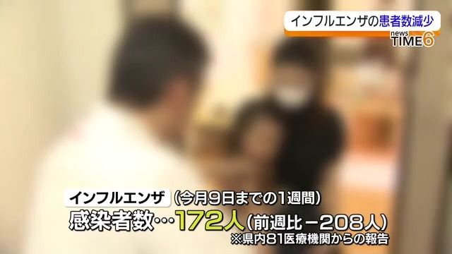 福島県内リンゴ病の流行はまだ警報基準　インフルエンザは減少傾向続く