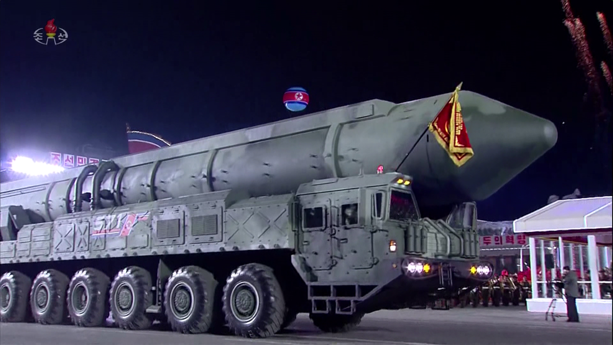 韓国軍“固体燃料式ICBMの可能性”示唆