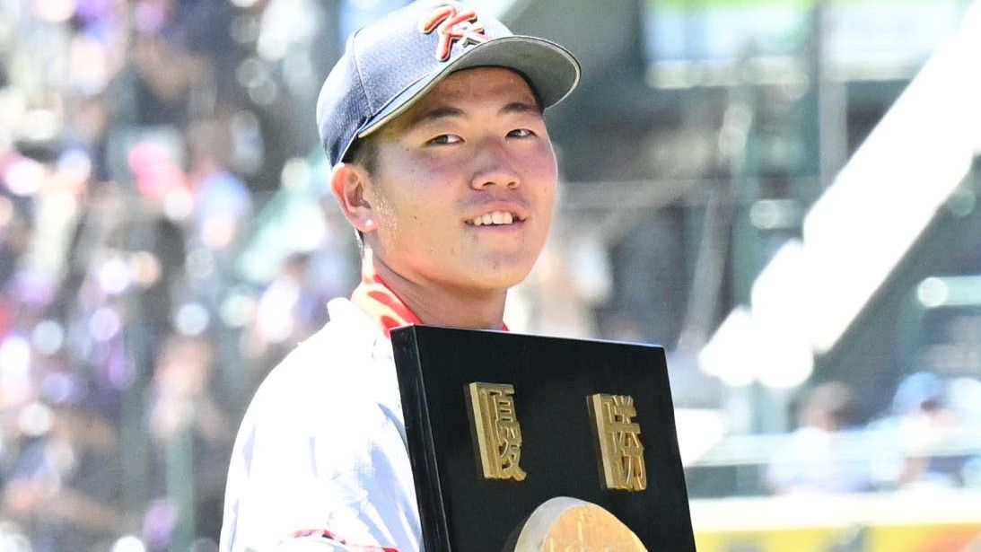 「帰っても疲れるのは一緒」と侍U18合宿参加　甲子園優勝投手の京都国際・中崎琉生が1イニングに登板　