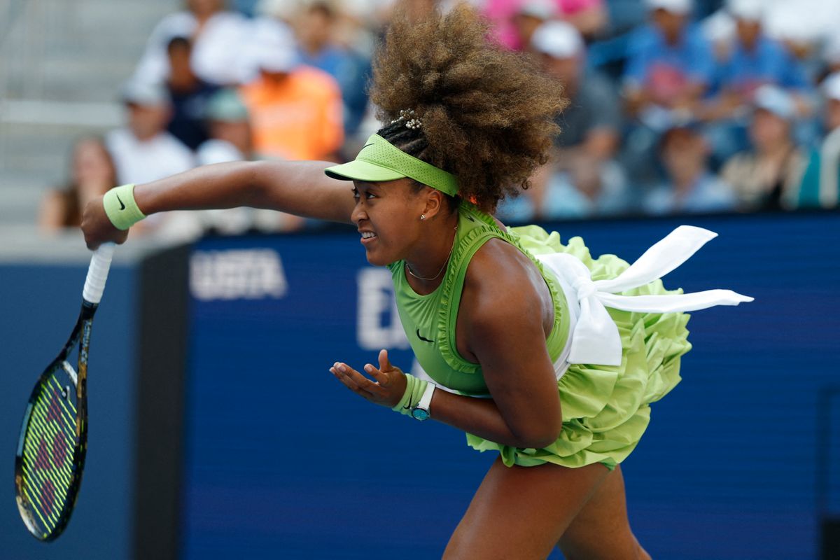 かわいいウエアが話題のテニスの大坂なおみ選手(写真：USA TODAY Sports/ロイター/アフロ)