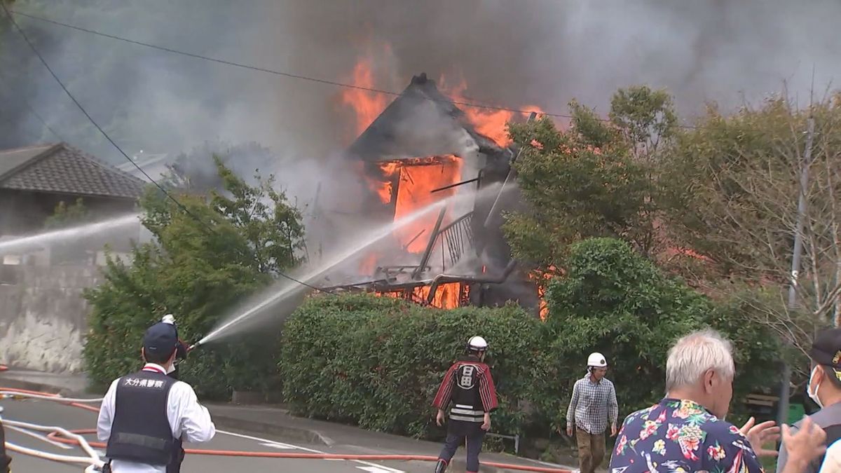 日田市で住宅1棟が全焼　けが人なし　大分