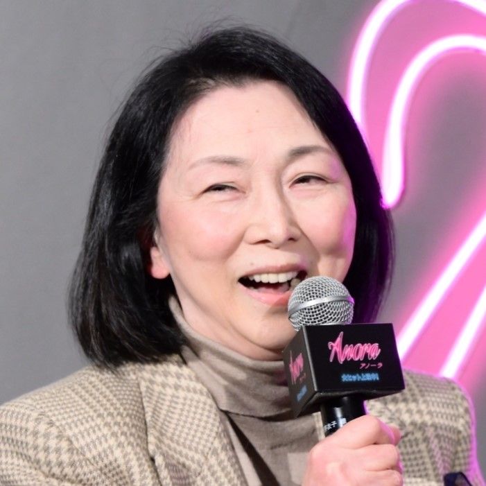 梶芽衣子 77歳、サプライズ登場　米アカデミー賞5冠監督が感激「I love you！」　