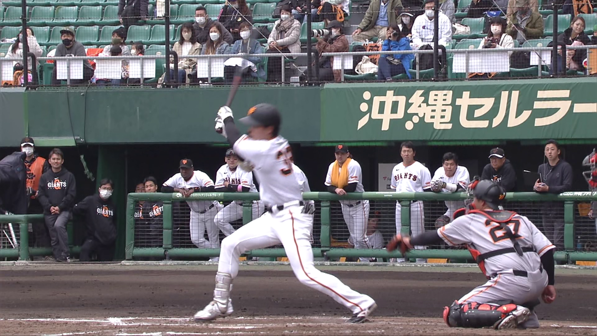 【巨人紅白戦】2年目・岡田悠希「僕は挑戦者、はい上がっていく選手」 ライト線破る2塁打