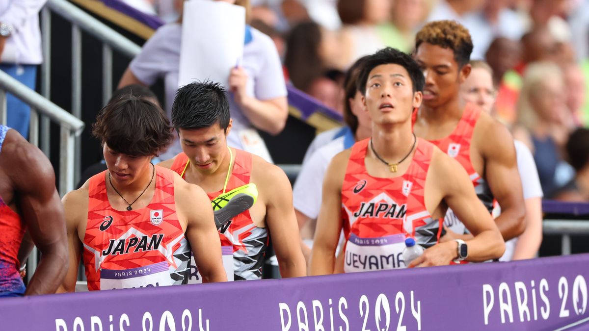 【陸上】400mリレー上山紘輝　“悔しい”を連発「まだまだ力が足りなかった」　日本は途中先頭に立つも37秒78で5位　