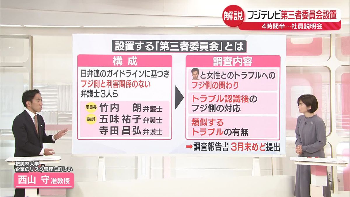 【解説】フジテレビ、今後の対応は？　第三者委員会設置、スポンサー離れは…