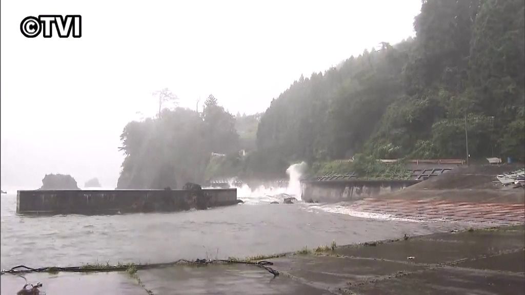 【台風5号】大船渡市付近に上陸　久慈市の一部に「緊急安全確保」（警戒レベル５）発令　直ちに命を守る行動を　岩手