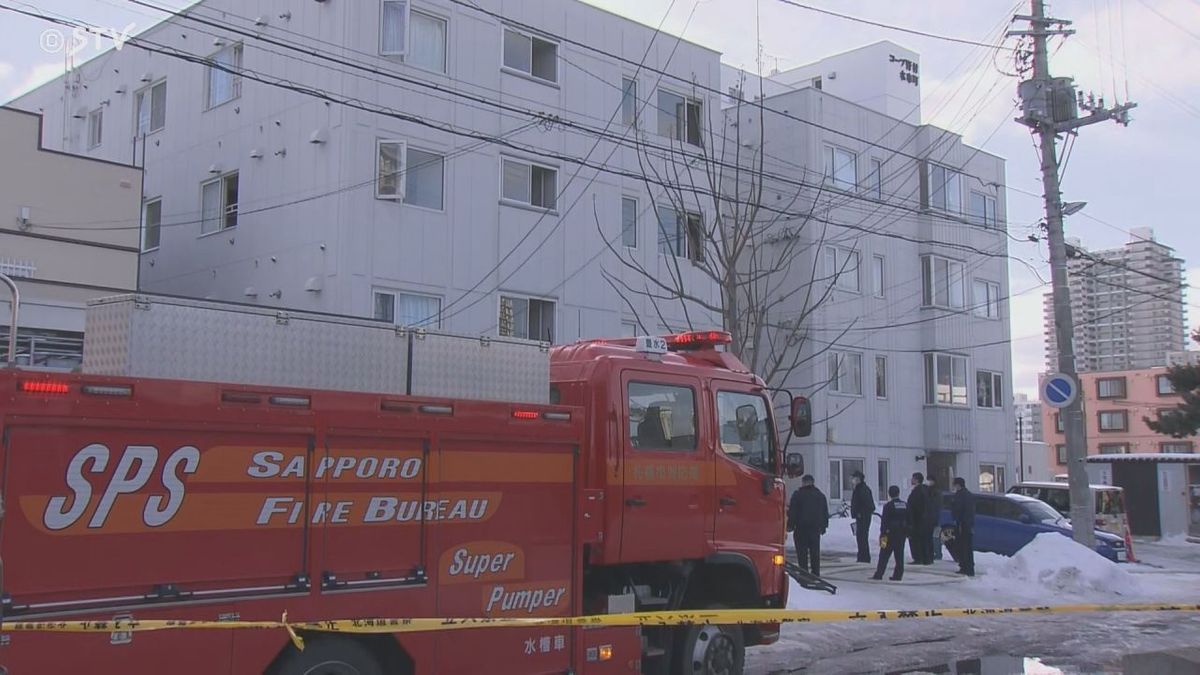 【火事速報】札幌市豊平区のアパートで火事　けが人の情報も　現在消火活動中