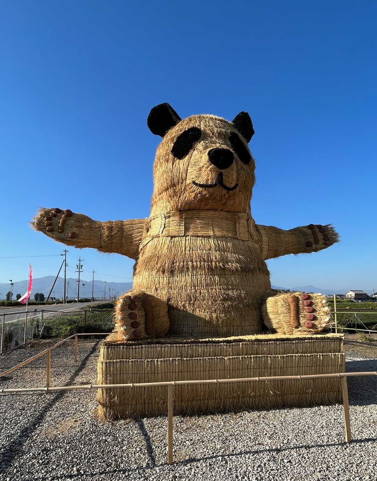 約16,000人が訪れた「パンダ」（写真提供／深伊沢地域づくり協議会）