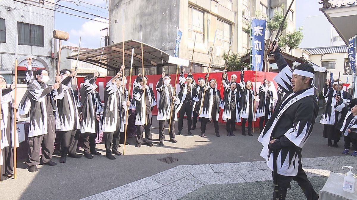 四十七士偲び 松山で義士祭