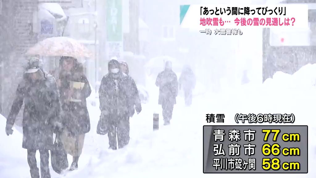 また降った…一時、大雪警報も発表　年末年始は“2度寒波”に注意！今後の雪の見通しは？