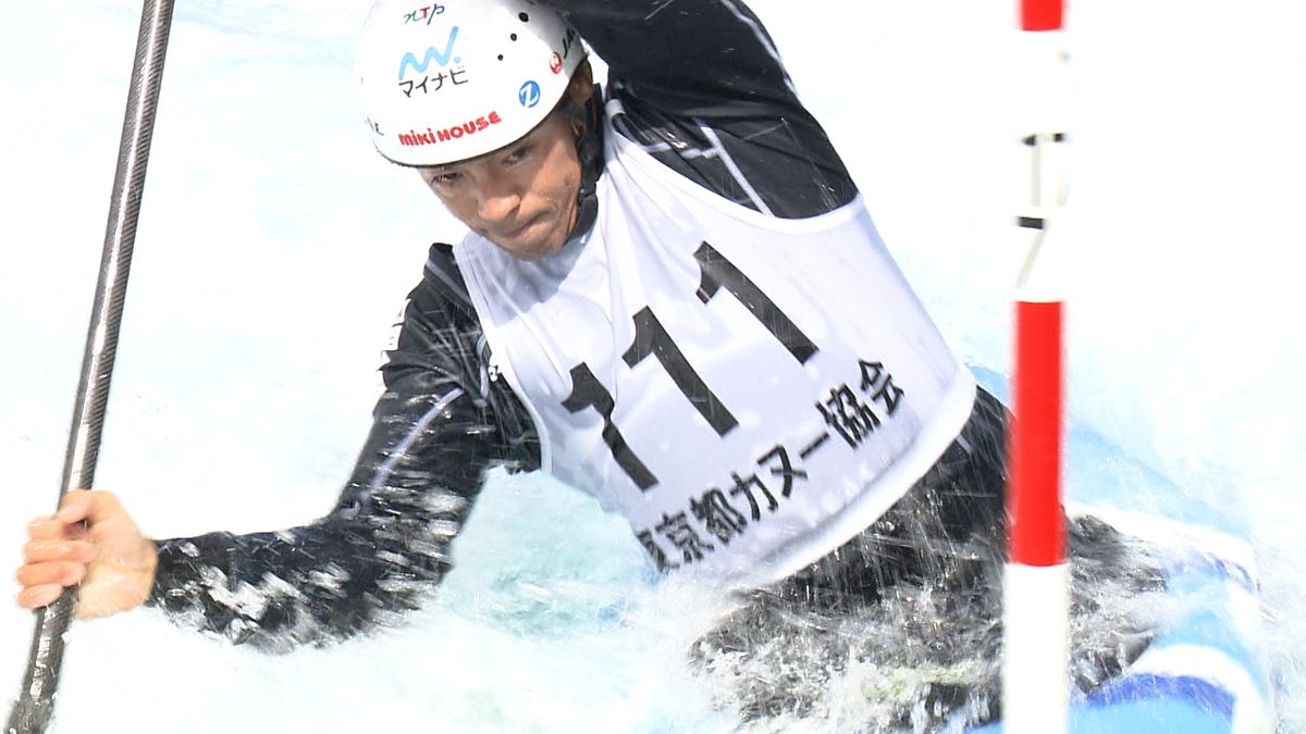 カヌー羽根田卓也　5大会連続の五輪出場へ貫禄のレース　代表入りはほぼ確実