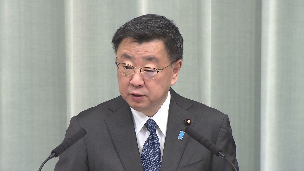 松野官房長官「一連の北朝鮮の行動、断じて容認できない」