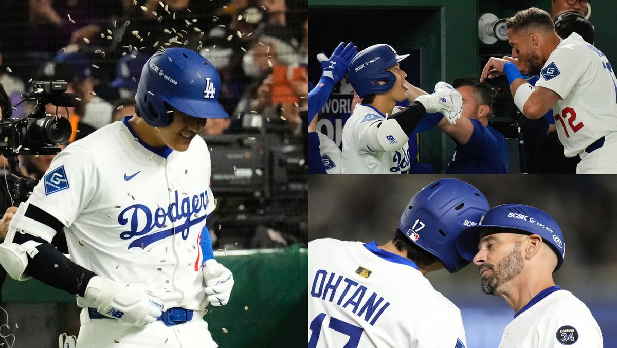 MLBでおなじみの“名場面“を東京ドームでも披露！「ヘッドバンプ」「ひまわりの種シャワー」「デコピンポーズ」