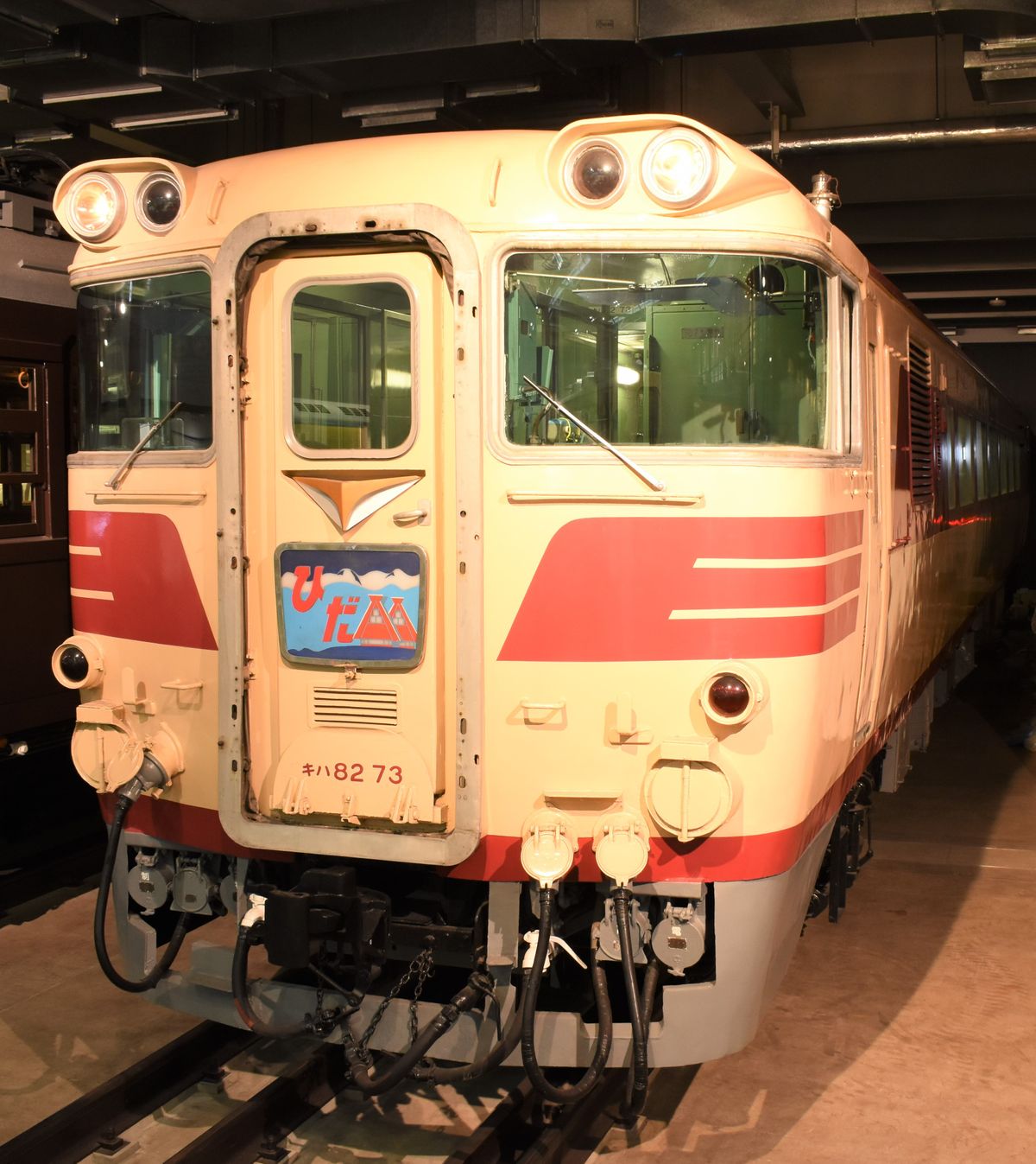 キハ82形式気動車(リニア鉄道館)　提供：JR東海