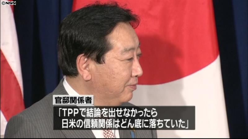 米大統領、日本のＴＰＰ交渉参加方針に満足