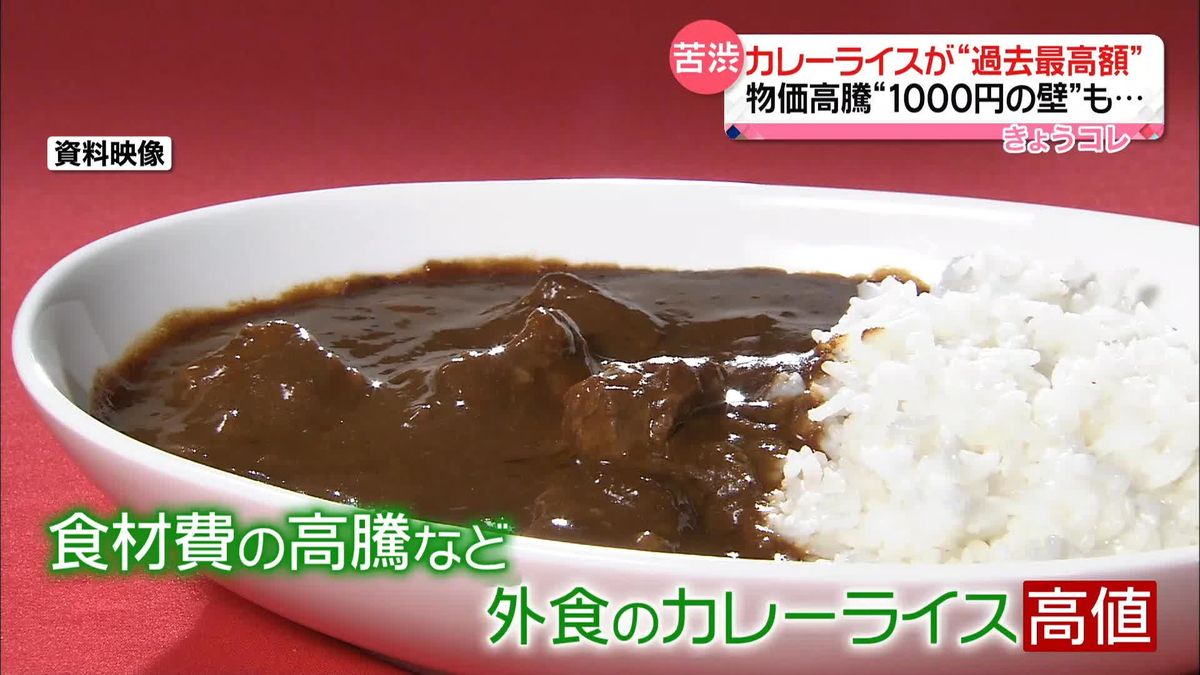 値上げの波は「カレー」にも　外食のカレーライス”過去最高値”更新　家庭用カレールウも…