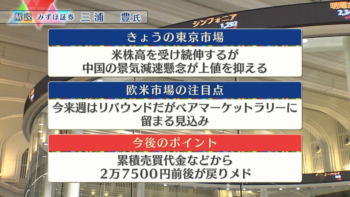 株価見通しは？　三浦豊氏が解説