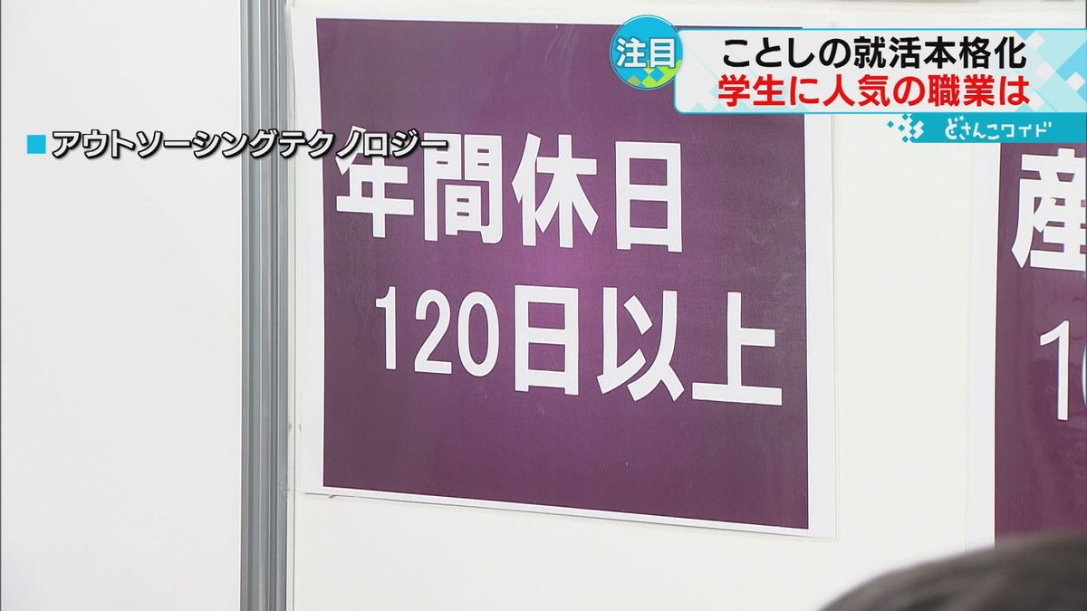 売り手市場の就活　学生「休みを中心に考える」　企業は待遇面の良さをアピール　北海道