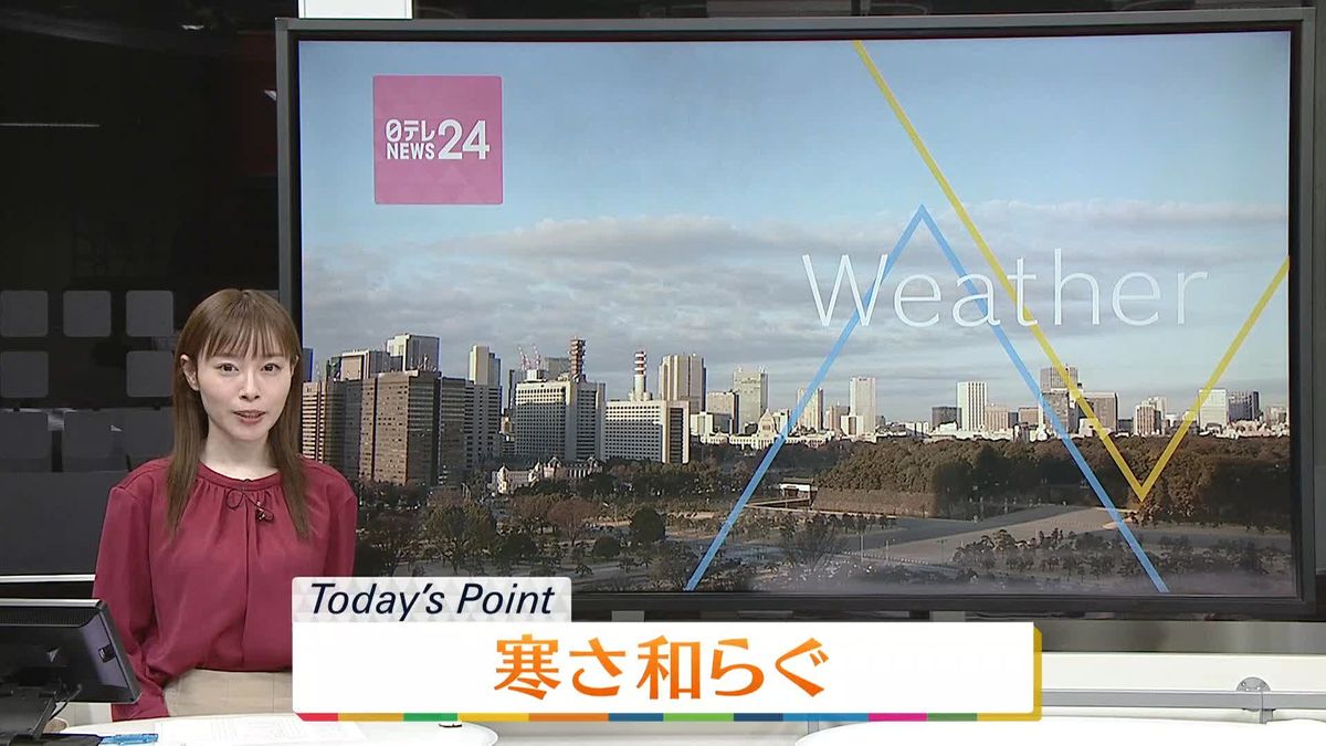 【天気】広く晴れて寒さ和らぐ　北日本の日本海側は午後所々で雨や雪も　花粉の飛散に注意