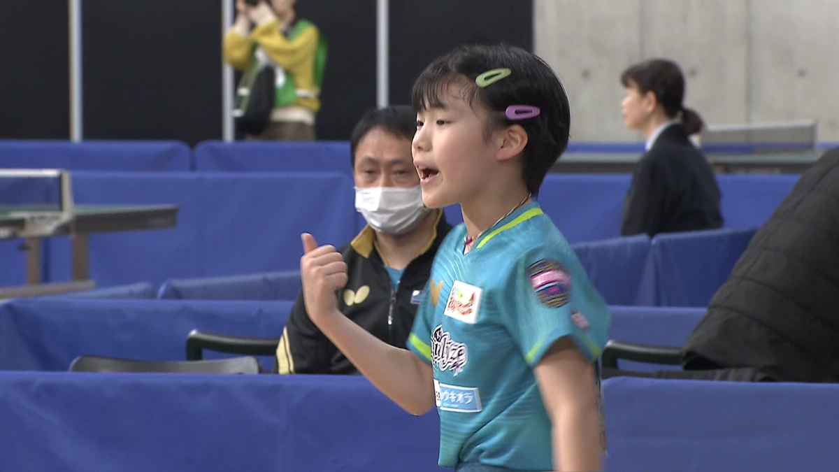 全日本女子ジュニア3回戦に登場した松島美空選手