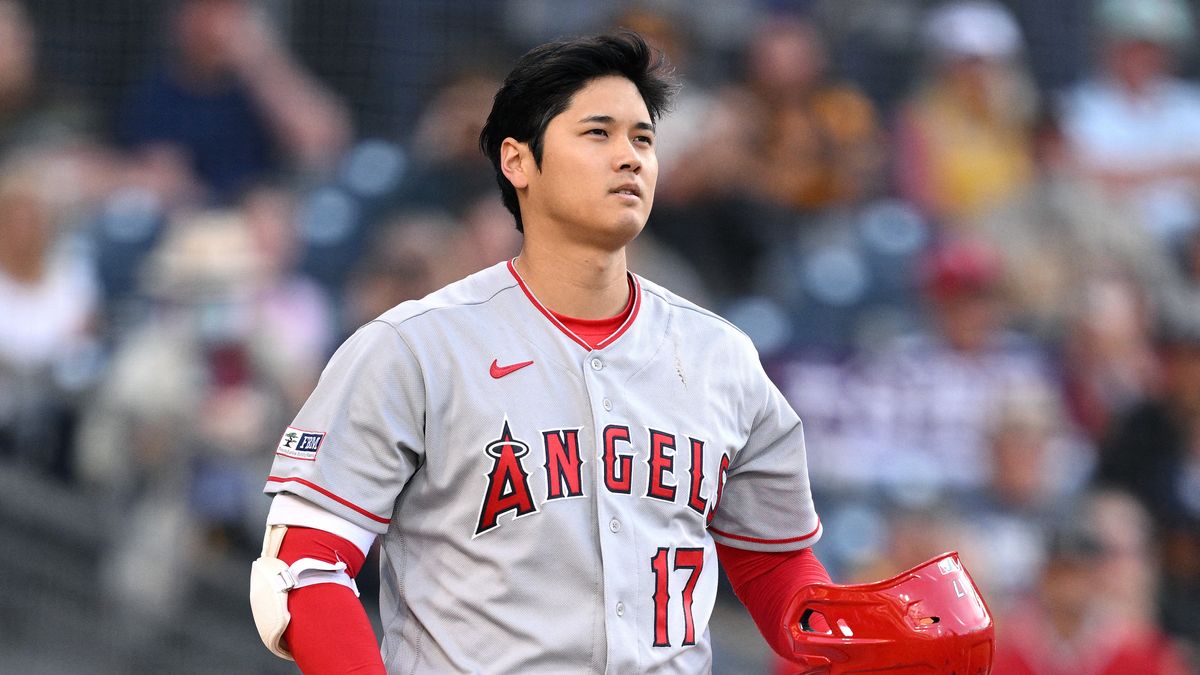 エンゼルス・大谷翔平選手（写真：USA TODAY Sports/ロイター/アフロ）