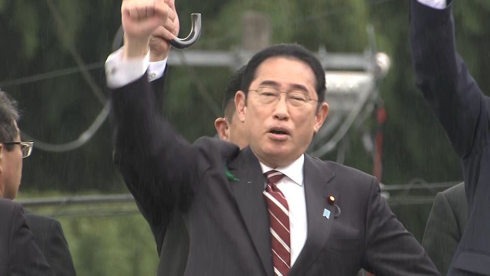 応援のため島根県入りした岸田首相