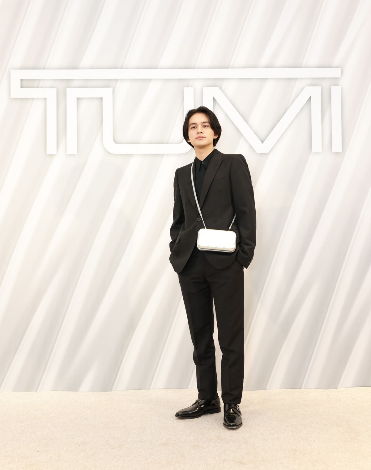 『TUMI OMOTESANDO RENEWAL オープンイベント』に出席した北村匠海さん