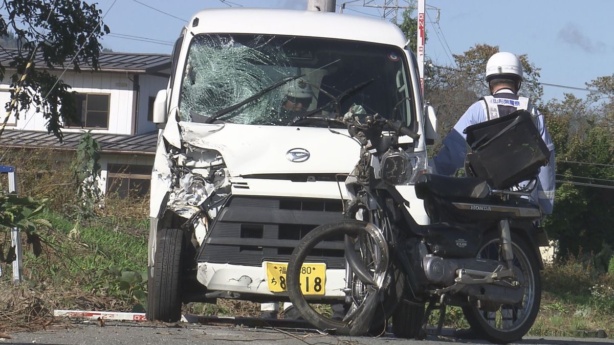 米沢市でミニバイクの男性が死亡した衝突事故　軽ワゴンを運転していた42歳の男を逮捕